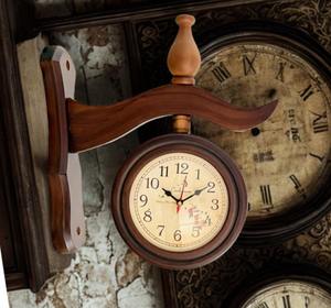 Reloj de Pared de Madera Hecho a Mano de Una Sola Cara, Moderno, Silencioso, con Agujas de Cuarzo, Regalo de Boda, Funciona con Batería, a Precio Económico - Product Image 5