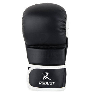 Gants de MMA en cuir pour les entraînements quotidiens et les arts martiaux avec sangle réglable antidérapante et fermeture sécurisée - Product Image 3