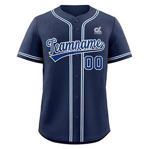 Maillot de baseball vert forêt personnalisé 2025 avec bordure jaune, uniforme d'équipe boutonné, nom et numéro personnalisés, style professionnel, vente en gros - Product Image 2