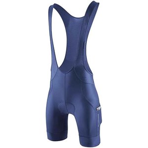Cuissard de cyclisme pour homme, coupe classique, bleu, en Spandex, anti-humidité, respirant, sans coutures, avec logo personnalisé, service OEM pour équipes personnalisées - Product Image 1