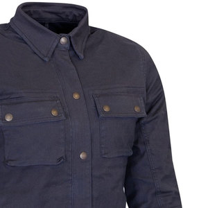 High Quality Breathable Quick-Dry Winter Men's Denim Jacket <b>Stand</b> Collar Custom Front Logo Lightweight Men Denim Jacket - Product Image 6