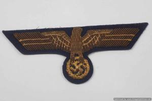 ตราอินทรีทองคำสำหรับพิธีการติดอกเสื้อและแขนเสื้อ ตราอินทรีปักดิ้นทองคำแบบสั่งทำพิเศษสำหรับติดอกเสื้อและแขนเสื้อ - Product Image 6