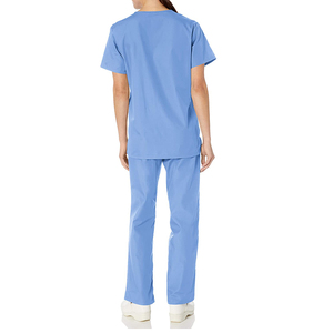 Traje Quirúrgico Transpirable de Lona para Médico, Enfermera, Clínica Dental, Salón de Belleza, Spa, con Logotipo Personalizado, Unisex - Product Image 6