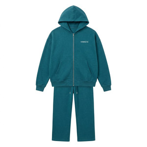 Hawk Eye Sports - Survêtement de sport pour homme personnalisé, en molleton épais, coupe slim, pantalon de survêtement, motif léopard, logo personnalisé, antibactérien - Product Image 3