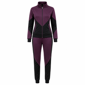 Premium Women's Stylish Breathable Hooded Tracksuit Comfortable Activewear for Gym Running & Casual Wear Zapper Series - Product Image 2