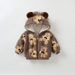 OEM Vêtements pour enfants en laine et en coton, avec logo personnalisé imprimé, sweats à capuche vierges de haute qualité pour garçons - Product Image 6