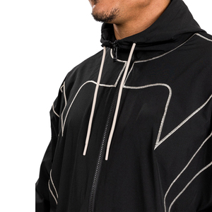 Trajes Deportivos de Estilo Urbano en Nailon/Algodón Personalizados de Fábrica - Con Diseños Impresos/Bordados y Personalización Disponible - Product Image 3