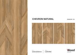 Azulejos de porcelana tallados de alta calidad 600X1200 de gran formato para pisos y paredes, para villas, apartamentos, hoteles y uso comercial. - Product Image 2