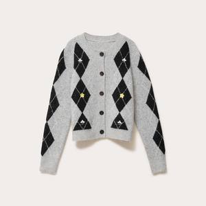 Suéter Acogedor con Cuello Redondo y Forro de Sherpa, Transpirable, con Botones, para Mujer, Ultra Suave, de Felpa, Cálido para Invierno - Product Image 1