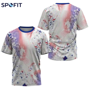 Camiseta Deportiva Negra Personalizada Sublimada, Nuevo Estilo, Unisex, Secado Rápido, para Entrenamiento Atlético, OEM ODM - Product Image 6