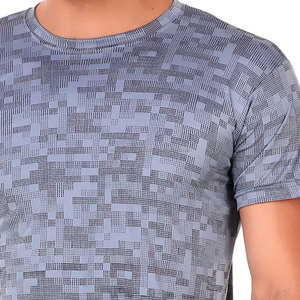 เสื้อยืดแขนสั้นพิมพ์ลายตามสั่งคุณภาพสูงสำหรับผู้ชาย ผ้าฝ้าย 100% สวมใส่สบาย ดูดีมีสไตล์ เป็นมิตรกับสิ่งแวดล้อม ระบายอากาศได้ดี พร้อมสกรีนโลโก้ตามต้องการ - Product Image 2