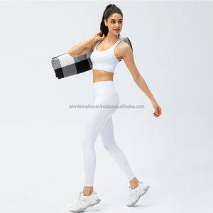 Ensemble de vêtements de sport OEM de haute qualité, soutien-gorge de sport push up, poche cachée, legging de yoga, ensemble de collants de yoga pour femmes - Product Image 4