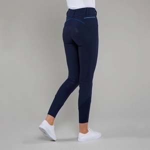 High Quality 4-way Stretch Horse Riding Breeches <b>Leggings</b> Tights <b>Equestrian</b> Wear Pants on Technical Fabric with Soft Feel - Product Image 5