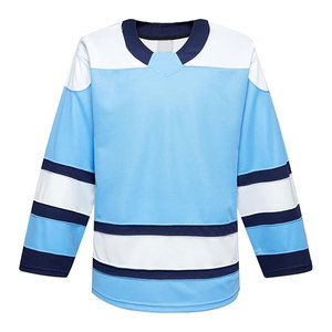 Series Ice Hockey League Team Color Blank Practice Jersey Breathable Lightweight Durable Sports Training Uniform Customizable - Product Image 2