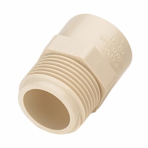 Raccord hexagonal femelle en laiton CPVC avec corps antidérapant pour une couplage de tuyaux solide, utilisation en plomberie chaude et froide - Product Image 3