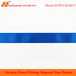 Supplier 25mm Blue Single Face Satin <b>Ribbon</b> for Gift Wrap Chair Sashes Bouquets Sewing Hair Bows Party Decor Rolls - Product Image 6