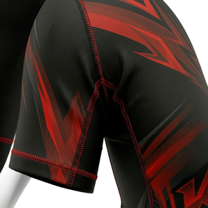 เสื้อรัดรูปสำหรับเล่นกีฬา MMA BJJ เล่นเซิร์ฟ ออกกำลังกาย แบบซับลิเมชั่นเต็มตัว น้ำหนักเบา ยืดได้สี่ทิศทาง แห้งเร็ว พิมพ์ลายด้านหน้า - Product Image 4