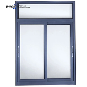 Thermale Onderbreking <span class=keywords><strong>Aluminium</strong></span> Vuurvast Raam <span class=keywords><strong>Aluminium</strong></span> Schuifglas Ramen Orkaan Inslag Deuren En Ramen Secties Voor Ramen - Product Image 6