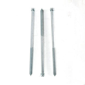 Tornillos para Madera de Doble Rosca Métrica y en Pulgadas, Cabeza Ranurada, Rosca Parcial, Clase 4.8 6.8, Acero al Carbono Zincado, Estándar DIN PDC - Product Image 3