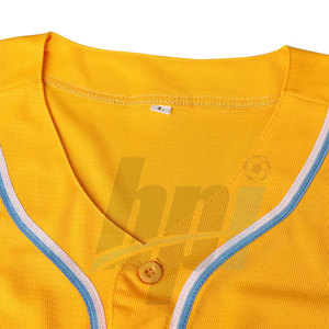 Jersey de Béisbol Hecho con el Mejor Material, Jersey de Béisbol Personalizado en Color, Jersey de Béisbol de Alta Calidad - Product Image 4