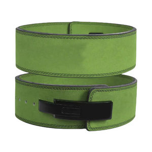 Ceinture de musculation réglable en cuir de vachette robuste unisexe, écologique, respirante, avec contrôle abdominal, personnalisable et professionnelle - Product Image 4