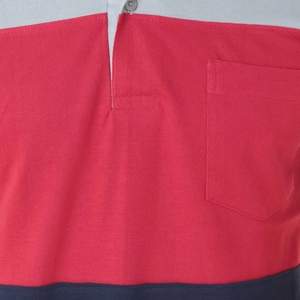 เสื้อโปโลพรีเมียมสำหรับผู้ชาย 220 GSM ผ้าฝ้าย 100% แบบ Pique ระบายอากาศได้ดี สวมใส่สบาย เหมาะสำหรับใส่ทุกวัน รับผลิตแบบ OEM และรับผลิตแบรนด์ส่วนตัว - Product Image 5