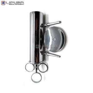 Jeringa Quirúrgica Veterinaria de Acero Inoxidable de 8 Oz de la Mejor Calidad, Instrumento Quirúrgico con 4 Accesorios de Acero Inoxidable, Instrumentos Médicos - Product Image 2
