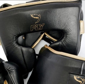 Conjunto de Equipo de Protección Profesional para Boxeo con Guantes de Cuero, Protector de Cabeza y Protector Inguinal para Entrenamiento Diario - Product Image 4