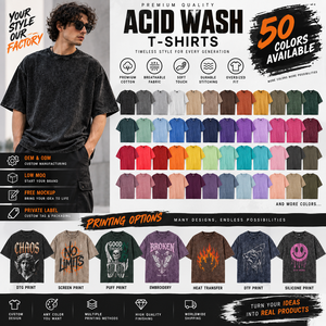 เสื้อยืดฮิปฮอปผ้าฝ้าย 100% 280GSM พิมพ์ลายโลโก้แบบกำหนดเอง ทรงโอเวอร์ไซส์ ซักฟอกสไตล์วินเทจ สีซีดจางแบบซันแซนด์ สำหรับผู้ชาย - Product Image 5