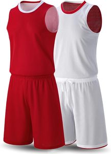 Basketball Jersey-Breathable Moisture Wicking Anti-Pilling Polyester V-neck Sleeveless <b>Suit</b> Number 23 Lettering for <b>Teen</b> Size - Product Image 4