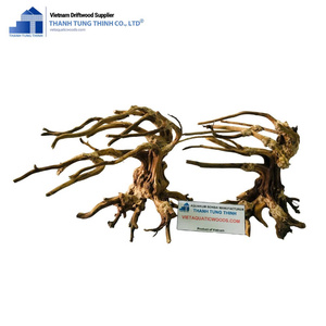 Decoración de Acuario de Madera Flotante Natural Thanh Tung Thinh, Forma Irregular, Adorno Ecológico para Peceras, para Acuarios de Interior - Product Image 4