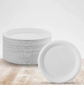 Assiettes jetables en plastique de qualité supérieure, élégantes, pour mariage, anniversaire, restauration, restaurant, à bas prix - Product Image 4