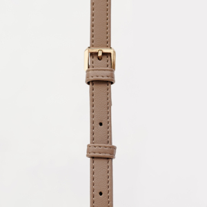 Sac à bandoulière Mona de luxe pour femme en cuir synthétique premium doublé de satin authentique avec détail de sangle tressée unique et fermeture magnétique - Product Image 2