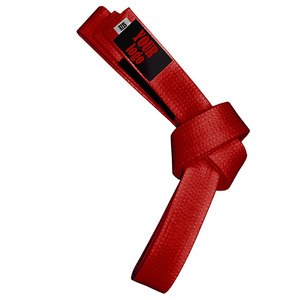 Cinturones de Jiu-Jitsu Unisex para Adultos, Ropa Deportiva de MMA con Logotipo Personalizado, Cinturones de Judo con Doble Costura de Algodón/Poliéster, Cómodos Cinturones de Jiu-Jitsu - Product Image 2