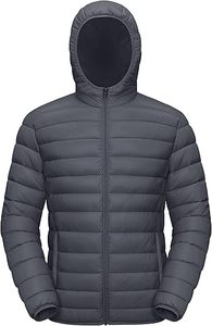 Vestes d'hiver pour hommes style High Street, couleur unie, doudoune imperméable en polyester avec poches, vêtements du Pakistan - Product Image 2