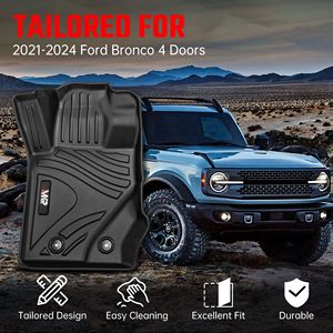 Tappetini Auto 3D in TPE per Ford Bronco 4 Porte 2021-2023, Accessori Interni per Tutte le Stagioni, Set Completo - Product Image 2
