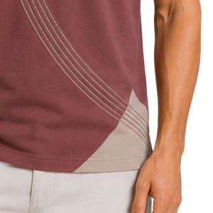 Camiseta Polo Personalizada para Hombre en Rosa Empolvado y Beige, Manga Corta, Informal, para Golf, OEM, Marca Privada, Transpirable, Uniforme, Venta al Por Mayor - Product Image 6