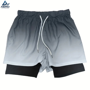 Conjunto Deportivo Personalizado OEM, Pantalones Cortos Multifuncionales con Bolsillo para Móvil, Tela de Alto Rendimiento, Conjunto de Pantalones Cortos de Compresión - Product Image 3