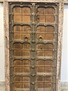 Antique Solid Wood Door Panels with Hand Carved Frame Eco-Friendly for Bedroom Outdoor Living Room Home Furniture - Product Image 6