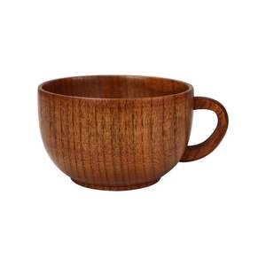 Tasses en bois de style classique, idéales pour les maisons traditionnelles et les expériences culinaires culturelles - Product Image 1