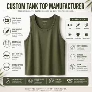 Ribbed Polyester Fabric Casual Quick Dry Raw Edge Hem Stringer Tank Top Blank Plain <b>No</b> <b>Logo</b> Custom Factory Direct Gym - Product Image 4
