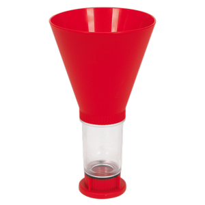 Ensemble d'entonnoirs à huile rouges avec 3 gobelets transparents pour outils d'entretien automobile - Product Image 4