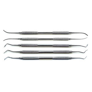 High Quality Stainless Steel Dental Mirror <b>Probe</b> Tweezer Instrument Kit 7-Piece Examination Set Reusable CE By Grip Surgical - Product Image 2