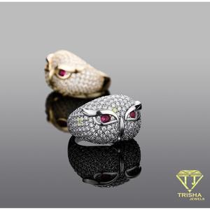Wholesale 925 <b>Sterling</b> <b>Silver</b> Moissanite Diamond Animal Inspired <b>Ring</b> For <b>Men</b> Fashion Jewelry Collections - Product Image 3