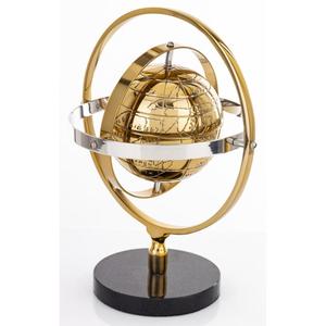 Globe Armillaire Métallique avec Base Noire, Centre de Table de Bureau, Décoration Faite à la Main, Modèle de Globe de Luxe pour la Décoration et les Cadeaux - Product Image 5