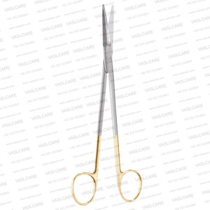 Ciseaux chirurgicaux Gorney Facelift Onyx 19 cm en carbure de tungstène pour rhidoplastie, dissection de flaps faciaux et chirurgie plastique - Product Image 6