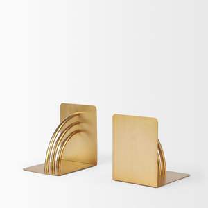 Porte-livres en métal modernes qui rehaussent les intérieurs contemporains avec un design minimaliste et une grande stabilité structurelle - Product Image 2