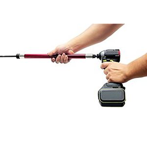 SAE size Hollow Shank <b>Power</b> Nut Driver for Long Bolt / Threaded Rod Nut Driver - Product Image 1