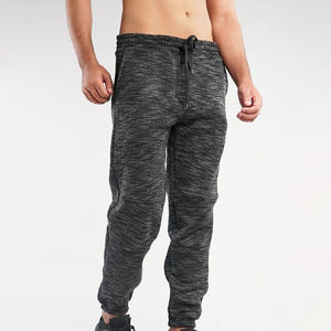Custom Men's Straight Leg Sweatpants Lightweight Cotton Fleece Jogging <b>Trousers</b> <b>Elastic</b> <b>Waist</b> Breathable Winter Wholesale - Product Image 2