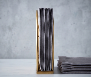 Porta Servilletas de Metal Pesado con Diseño Único de Amanecer, Texturizado, para Cocina, Comedor y Mesa - Product Image 3